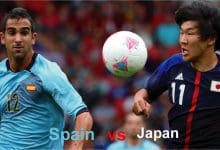Spain vs Japan Live Football Match