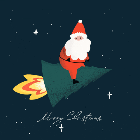 Merry Christmas GIFs Card, Animated Images 2022 {Free}