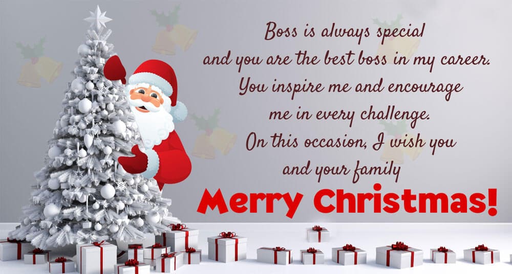 Christmas Quotes For Boss