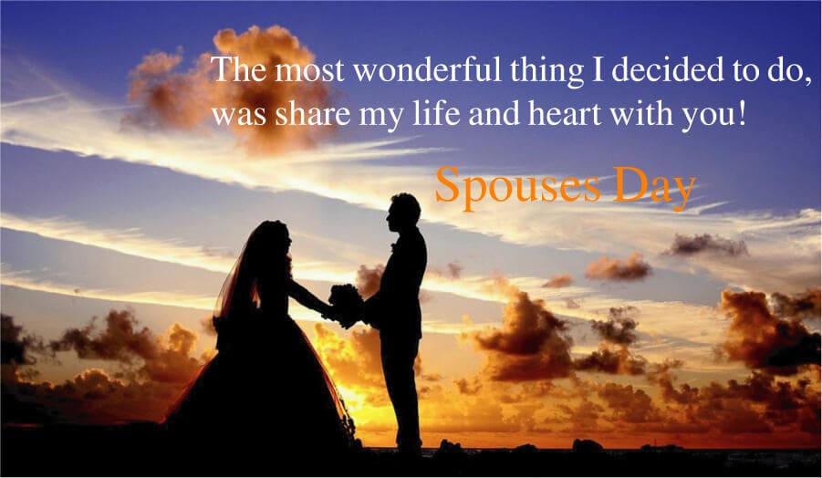 National Spouses Day Wishes Images