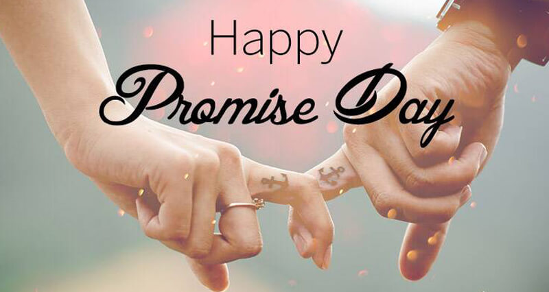 I PROMISE to LOVE you forever! Happy Promise Day Baby!