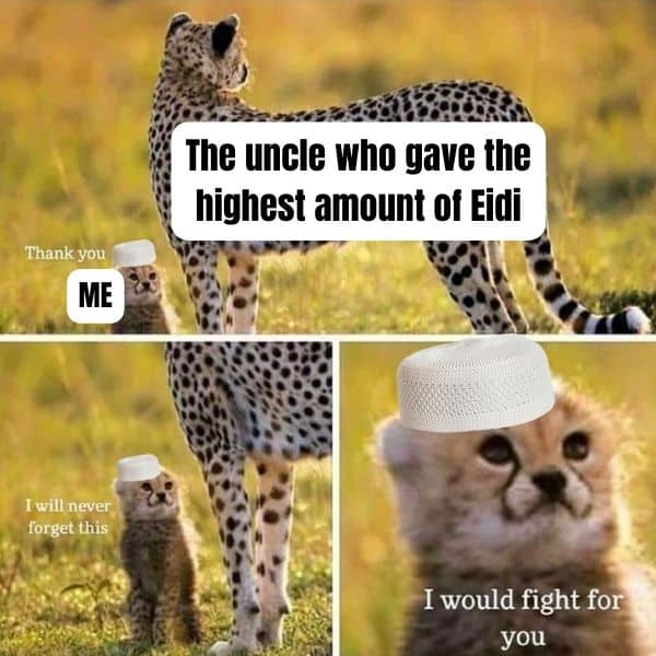Best Eid Mubarak Meme 2022