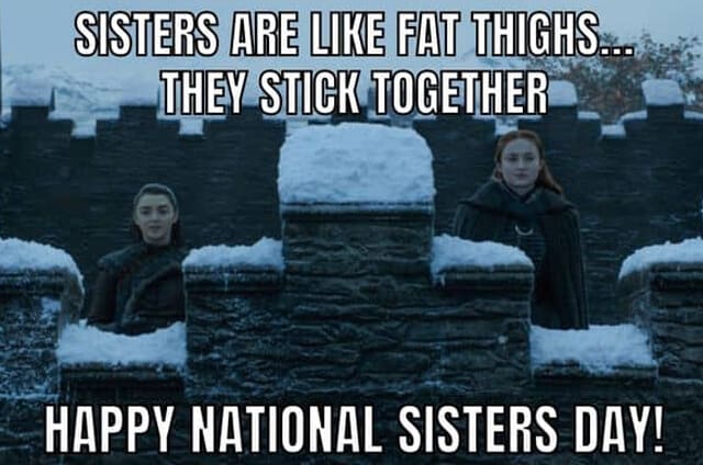 Sisters Day memes (1)