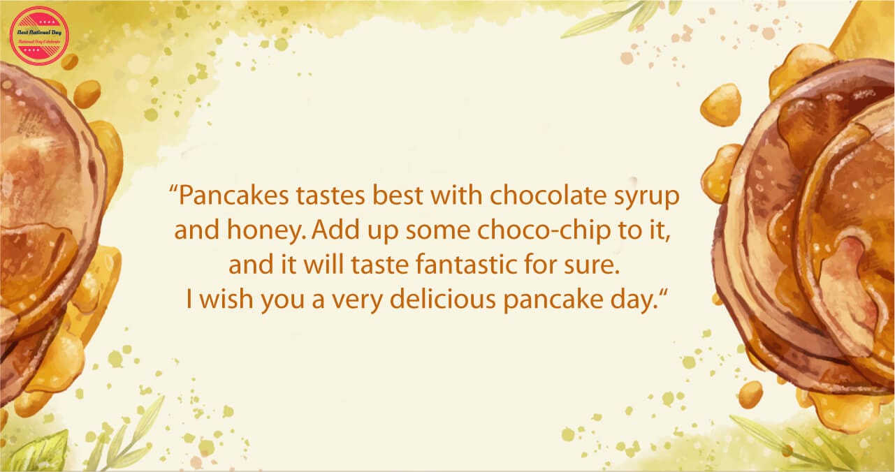 National Pancake Day Messages
