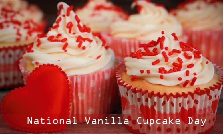 National Vanilla Cupcake Day